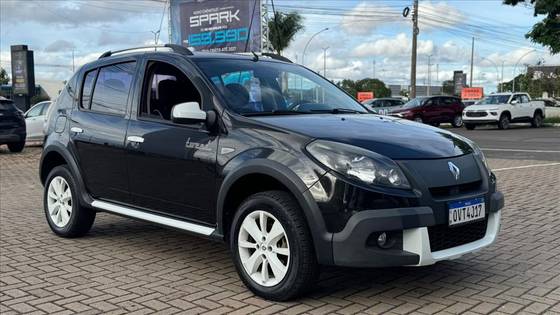 RENAULT SANDERO 1.6 STEPWAY TWEED 16V FLEX 4P AUTOMÁTICO RENAULT SANDERO 1.6 STEPWAY TWEED 16V FLEX 4P AUTOMÁTICO